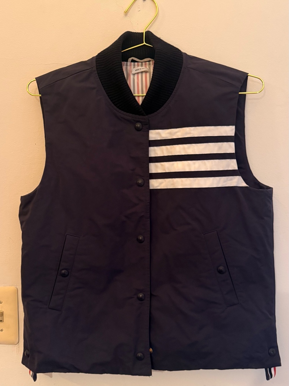Thom Browne down filled vest